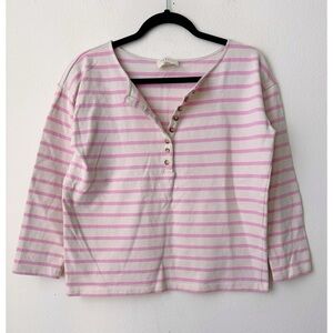 Sezane Gatsby Top Pastel Pink
